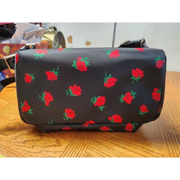 Kate Spade Medium Rose Toss Print Nylon Dome Shoulder Backpack main image 5